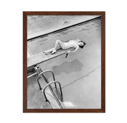 Poolside Diving Board 1940s