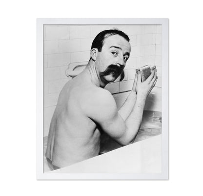 Mustache Bath 1930s