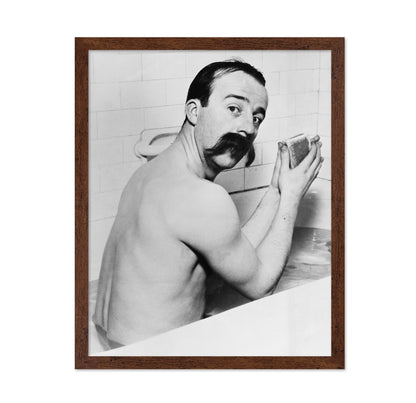 Mustache Bath 1930s