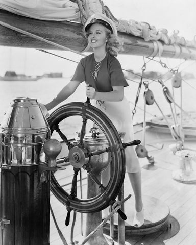 Sailboat Woman 1930s