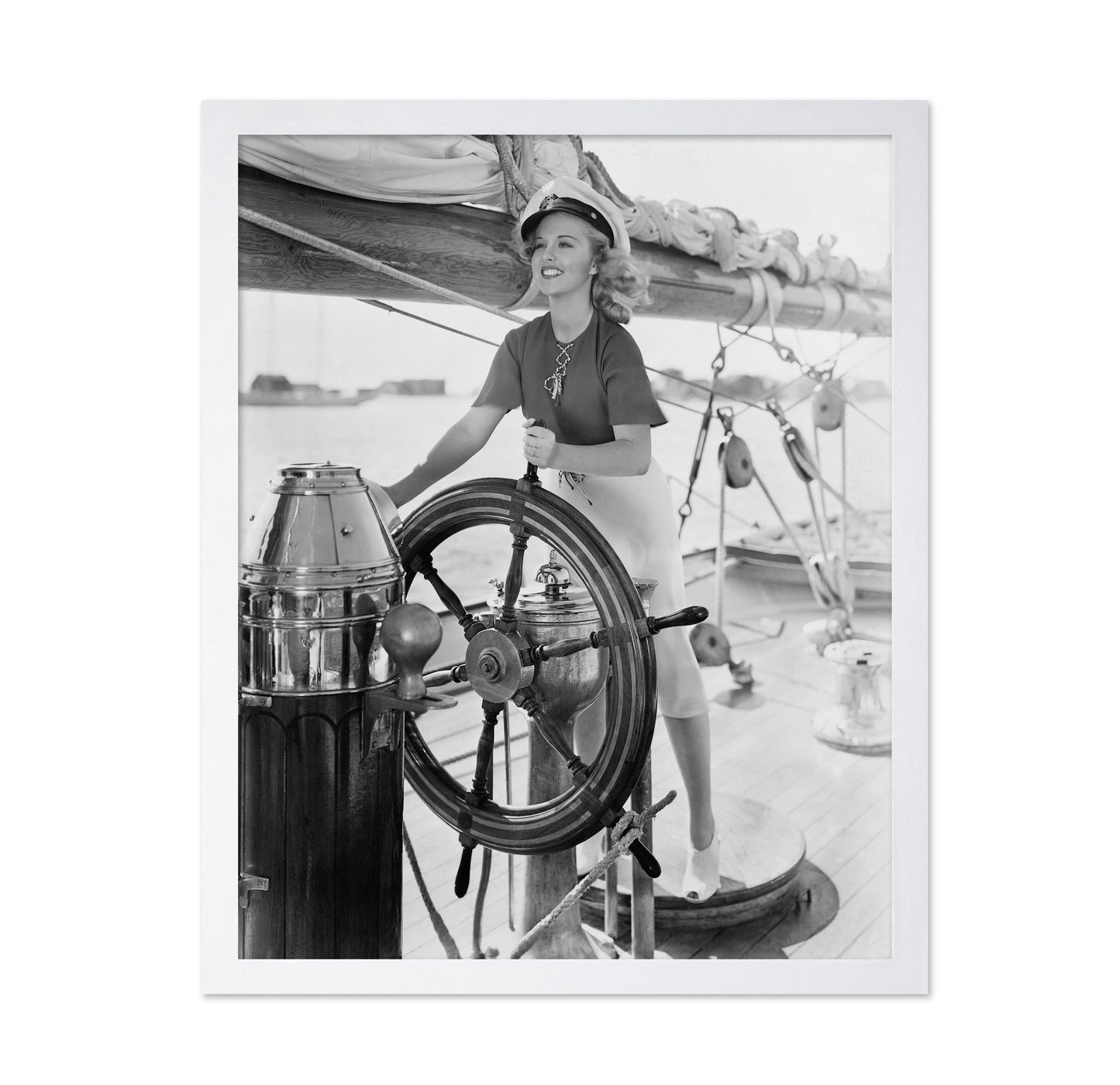 Sailboat Woman 1930s