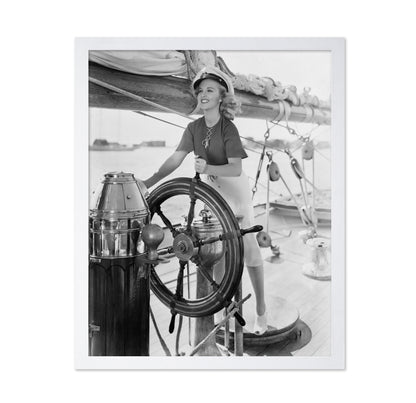 Sailboat Woman 1930s