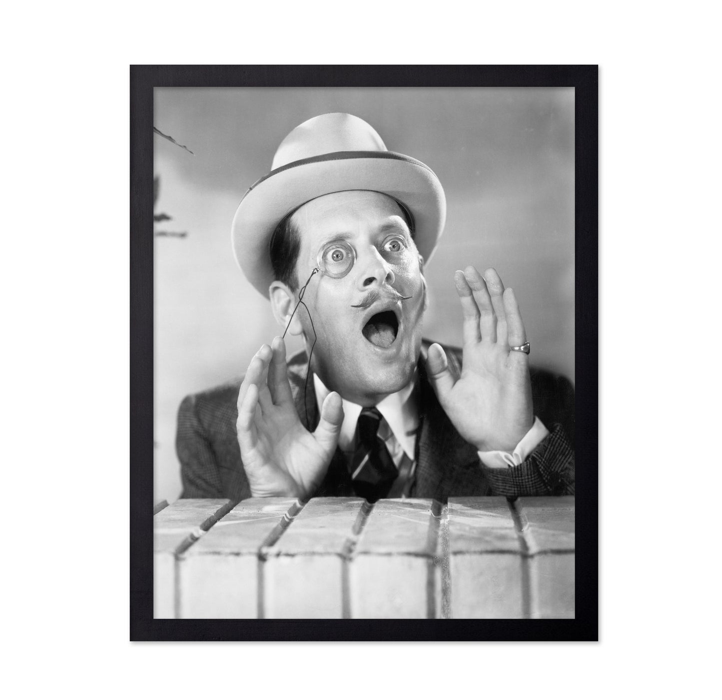 Surprised Monocle 1930s