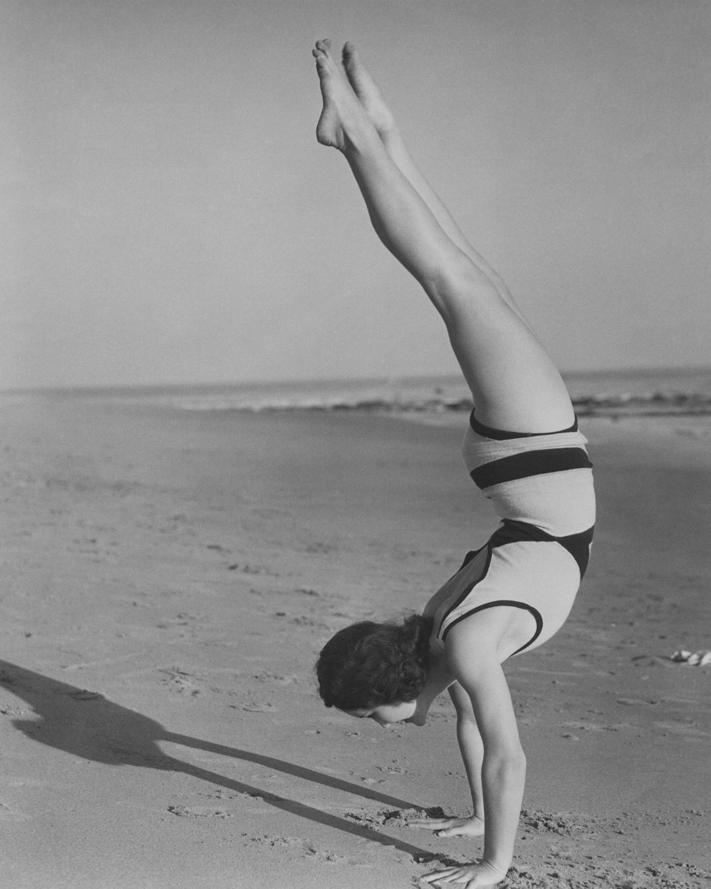 Beach Handstand 1935