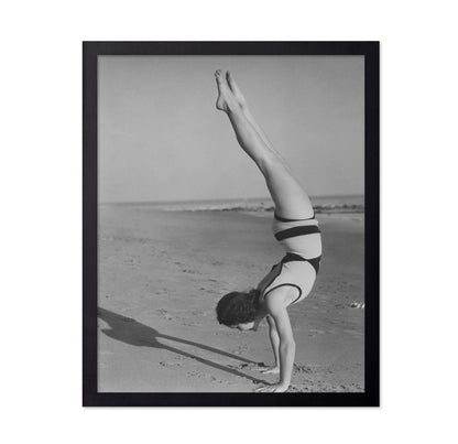 Beach Handstand 1935
