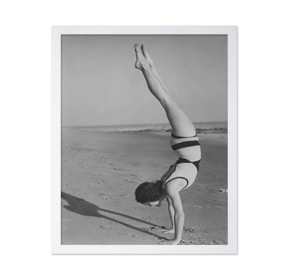 Beach Handstand 1935