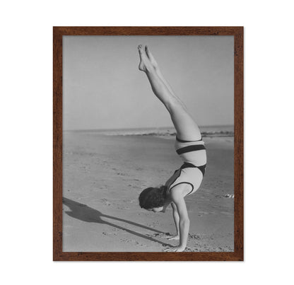 Beach Handstand 1935