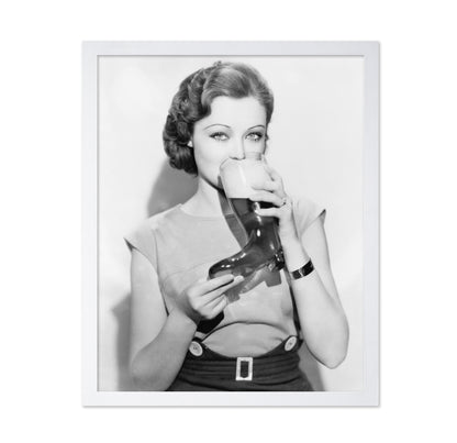 Boot Glass Drink 1930s