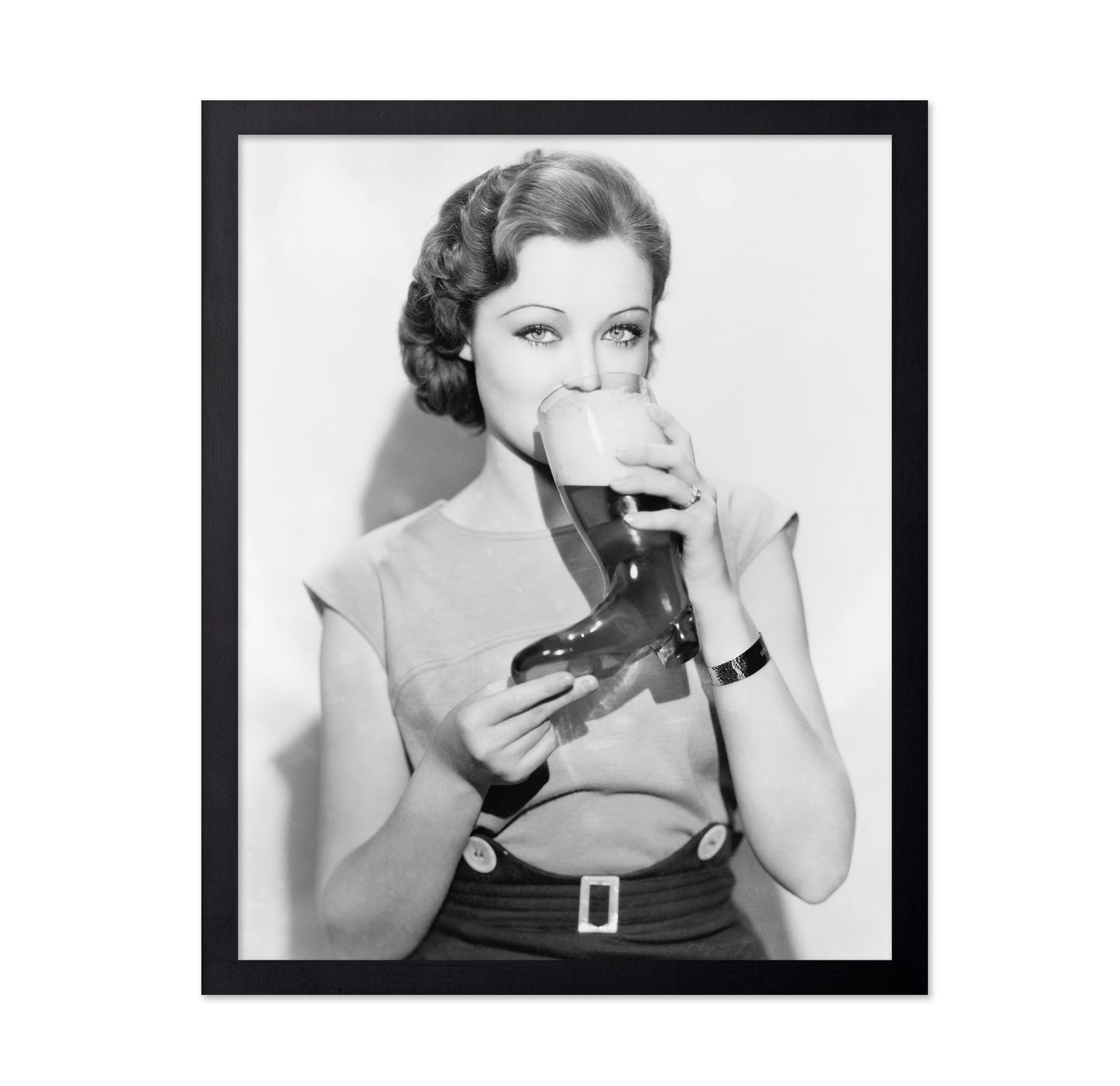 Boot Glass Drink 1930s