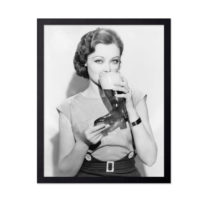 Boot Glass Drink 1930s