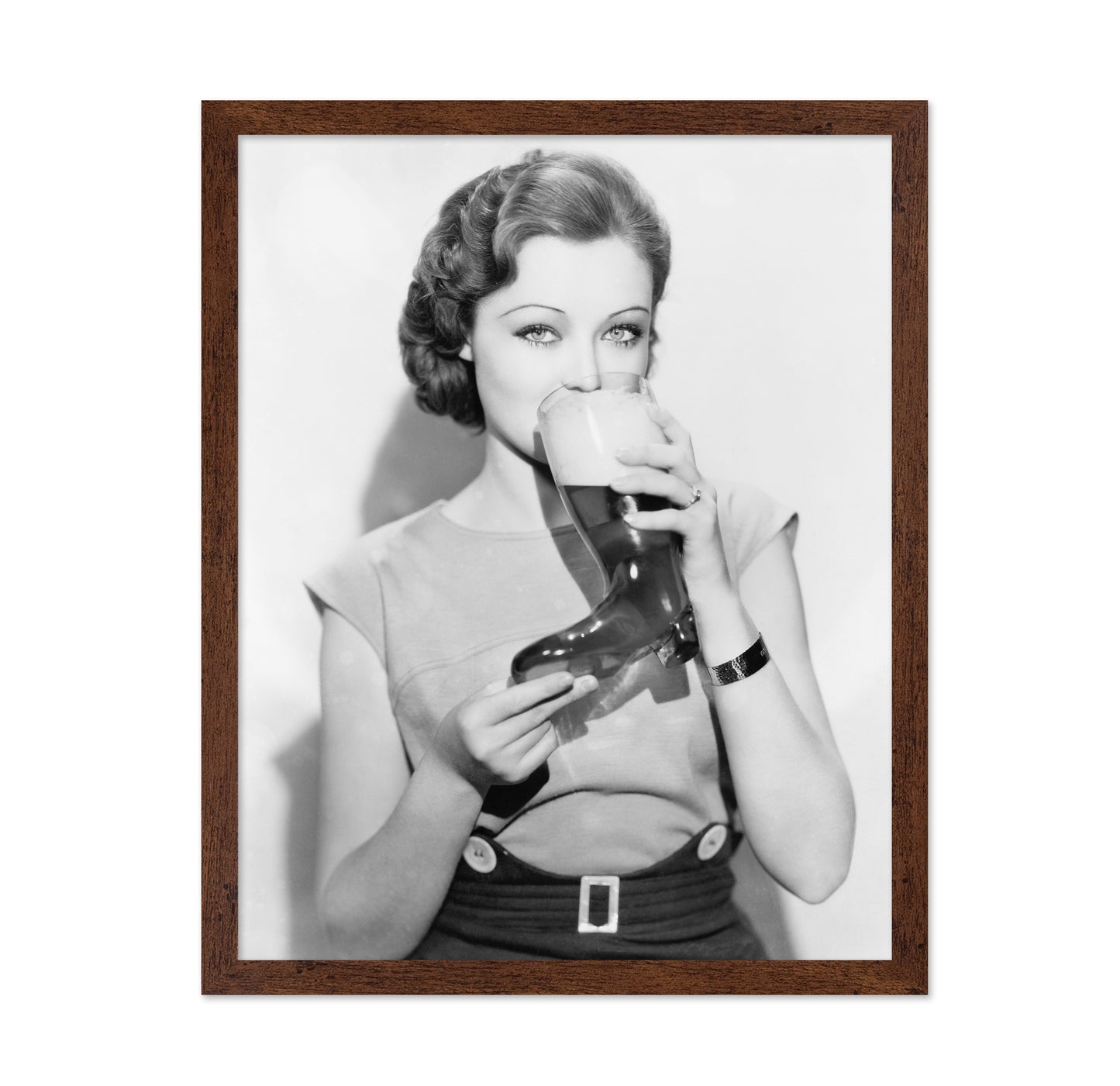 Boot Glass Drink 1930s