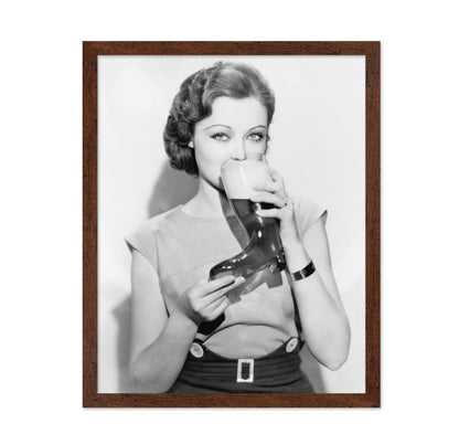 Boot Glass Drink 1930s