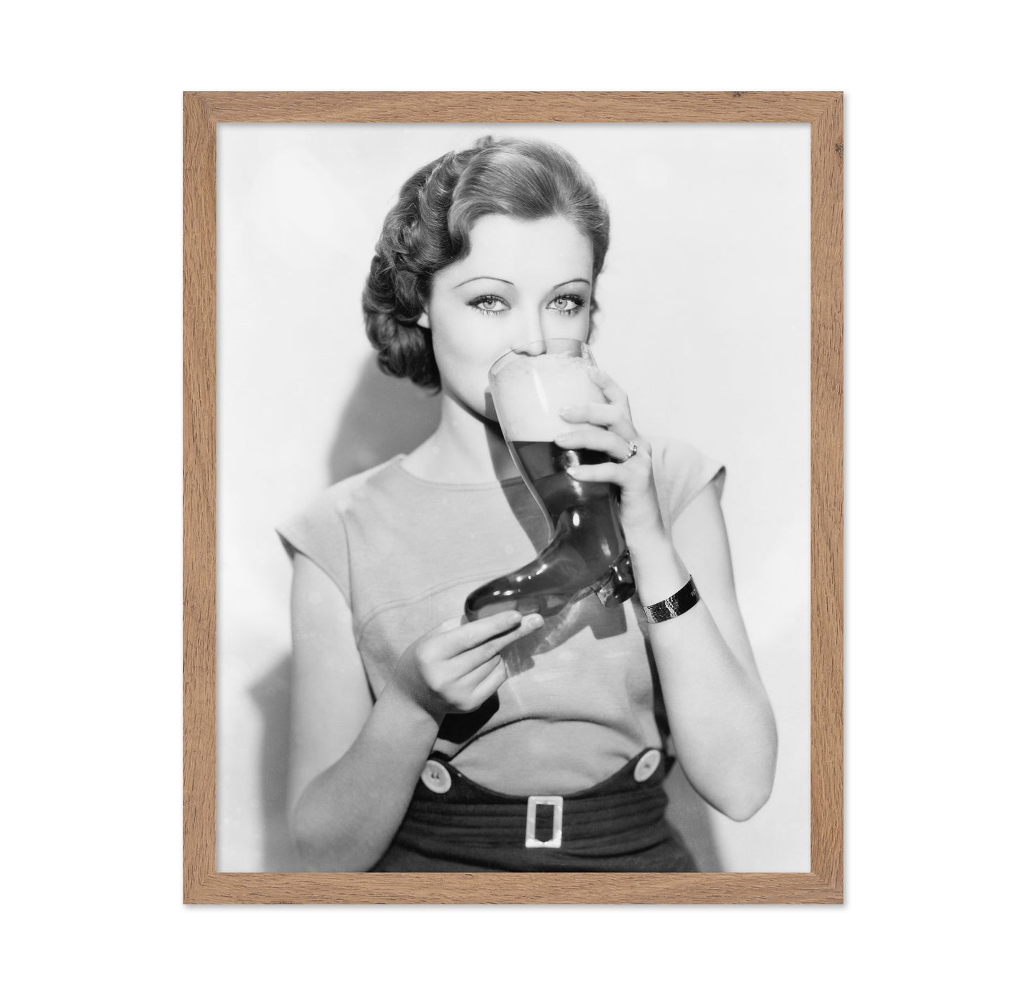 Boot Glass Drink 1930s