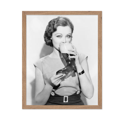 Boot Glass Drink 1930s