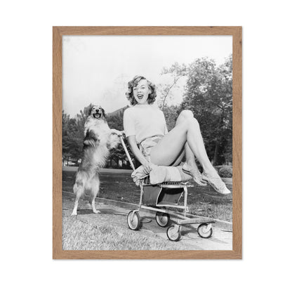 Pushy Pet Dog 1950s