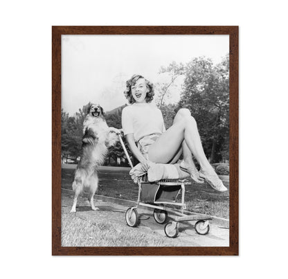 Pushy Pet Dog 1950s