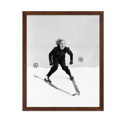 Female Skier 1940