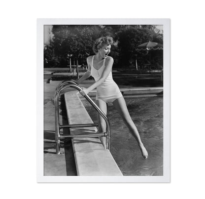 Poolside Toe Dip 1935