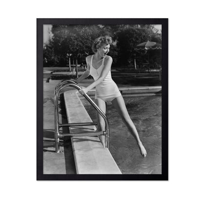 Poolside Toe Dip 1935