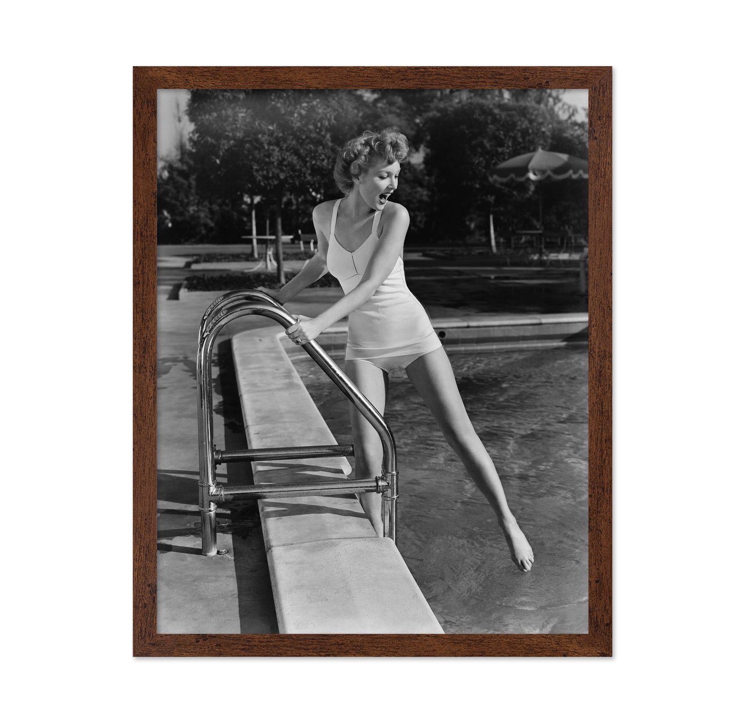 Poolside Toe Dip 1935