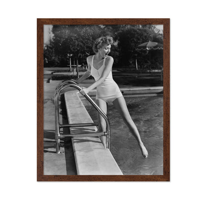 Poolside Toe Dip 1935