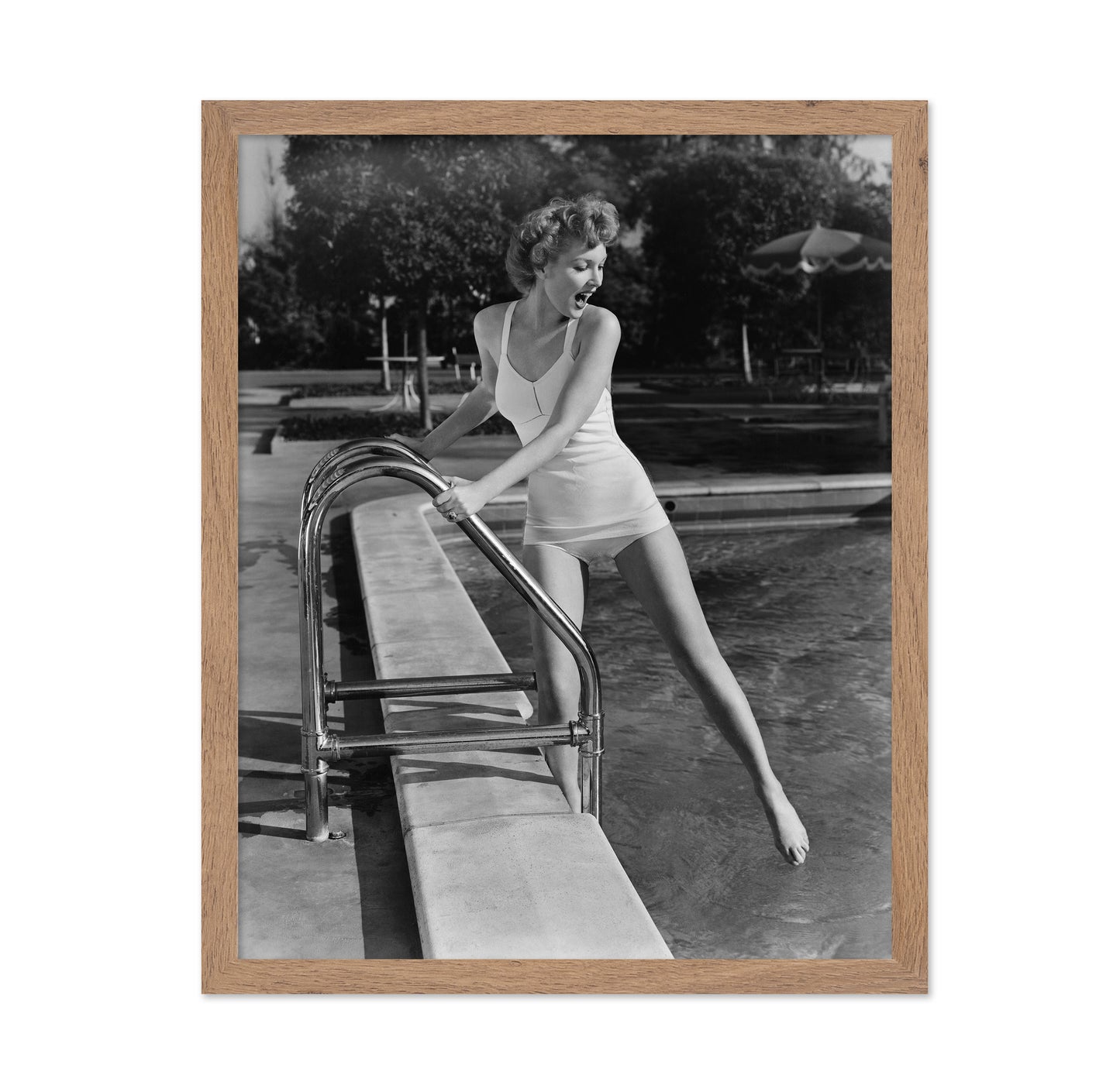 Poolside Toe Dip 1935