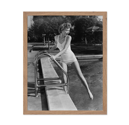 Poolside Toe Dip 1935