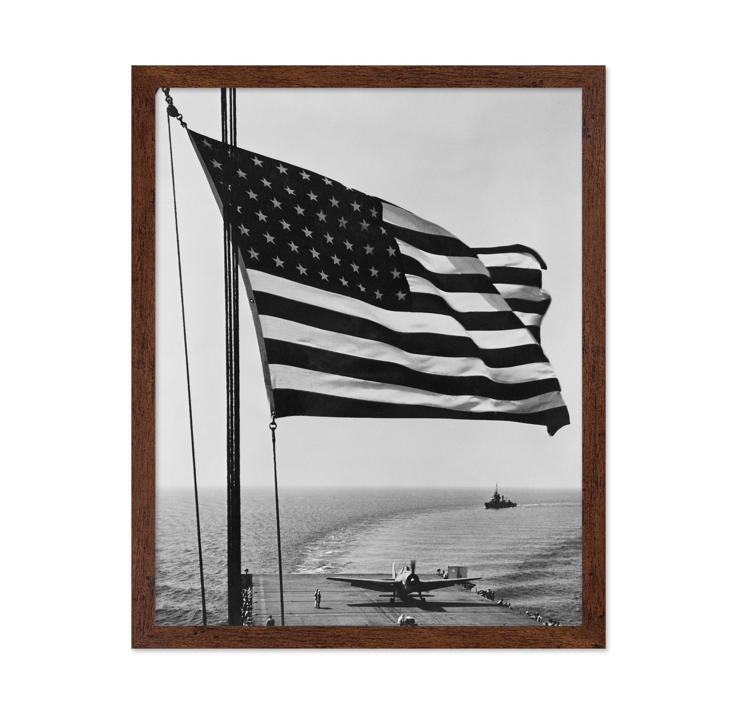 USS Santee Flag 1942