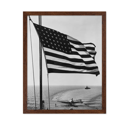 USS Santee Flag 1942