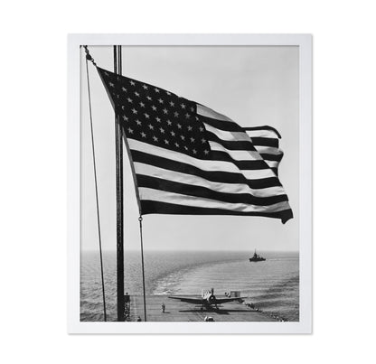 USS Santee Flag 1942