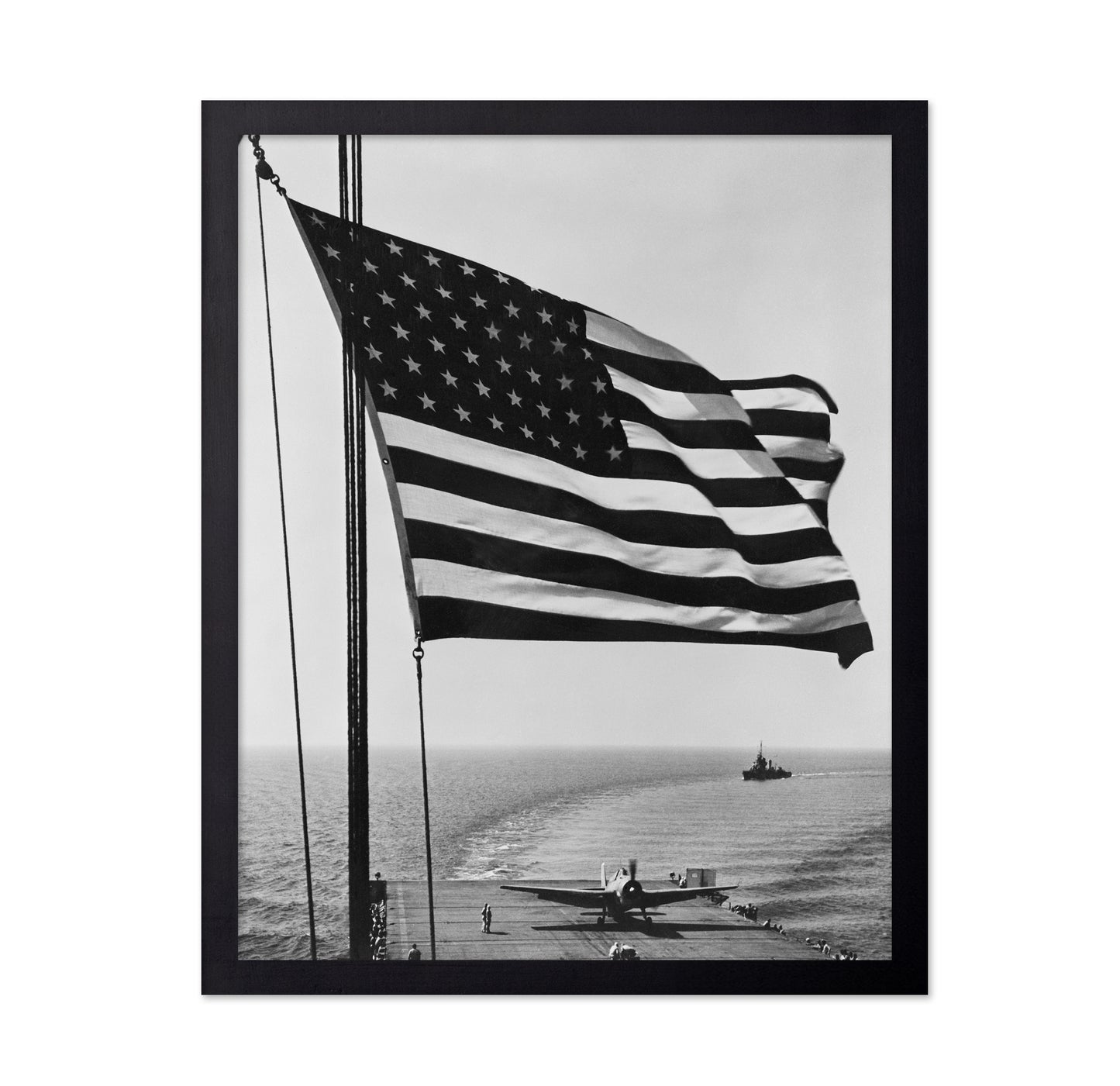 USS Santee Flag 1942