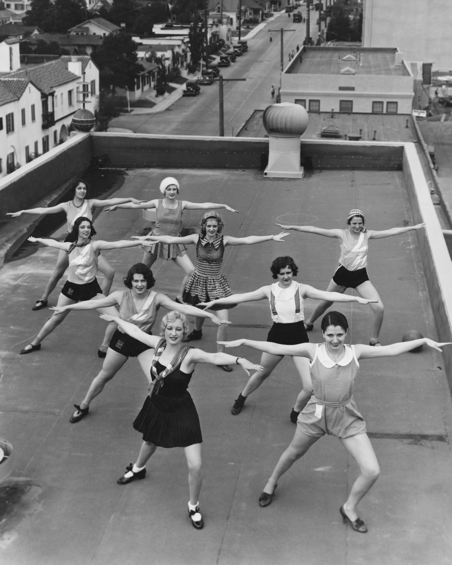Floor Show Dancers 1930