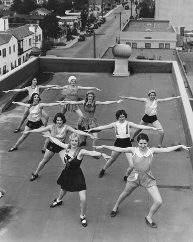 Floor Show Dancers 1930