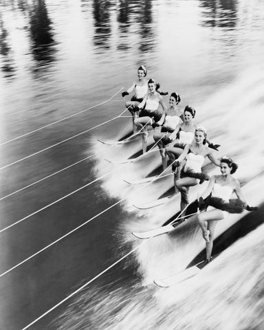 Water Skiing Women 1950