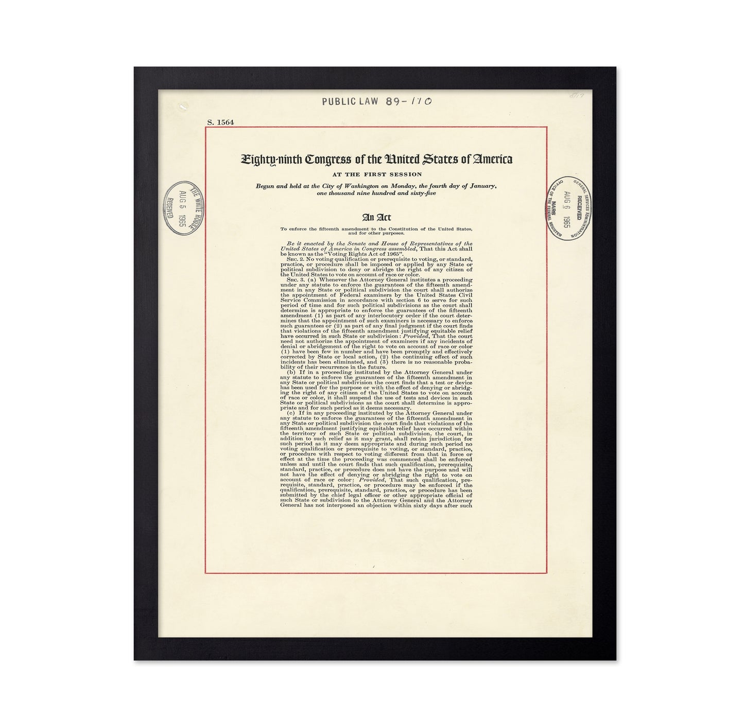 Voting Rights Act 1965