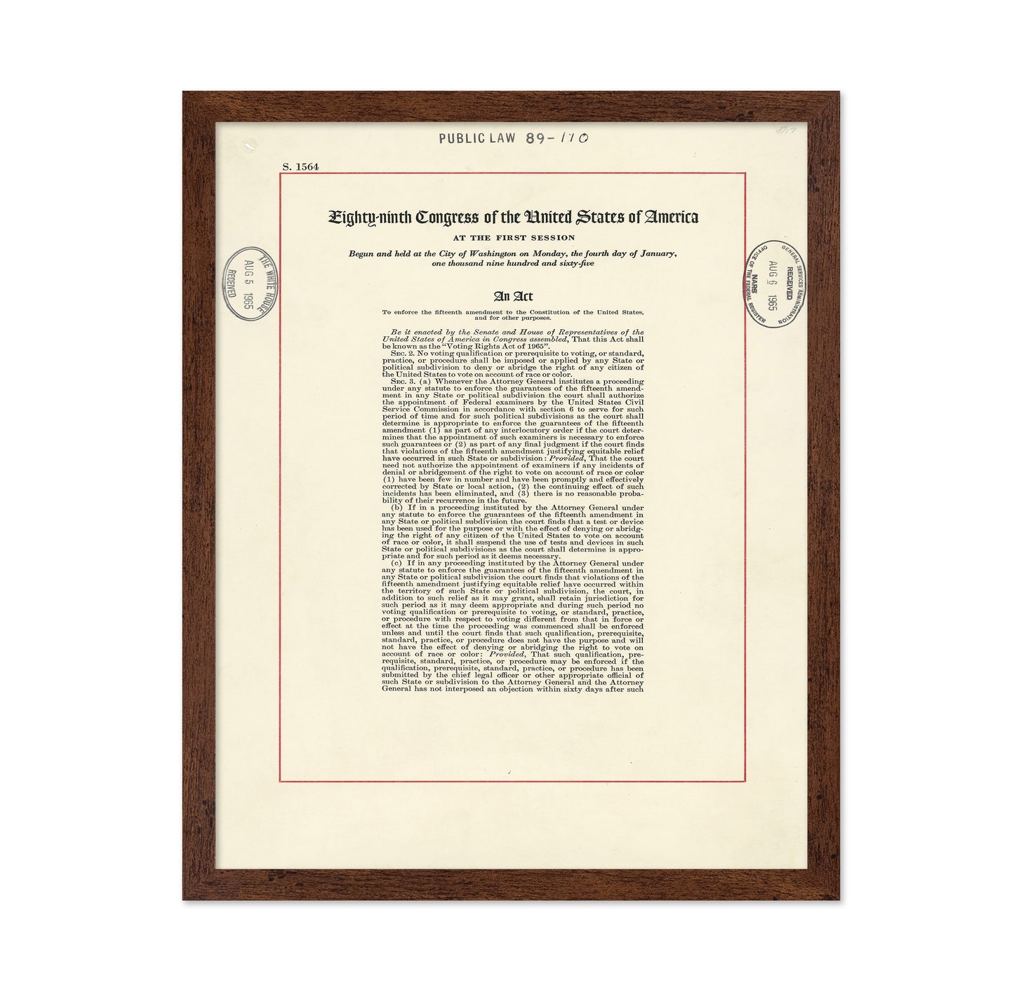 Voting Rights Act 1965