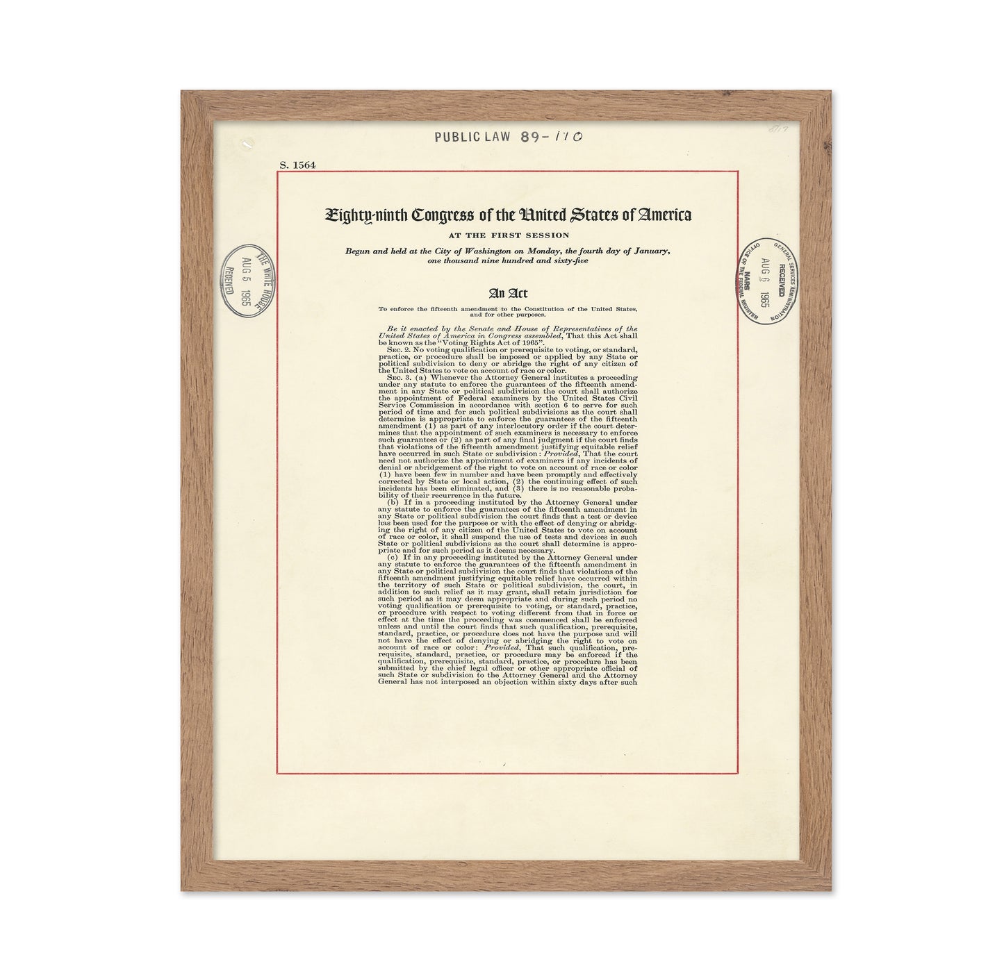 Voting Rights Act 1965