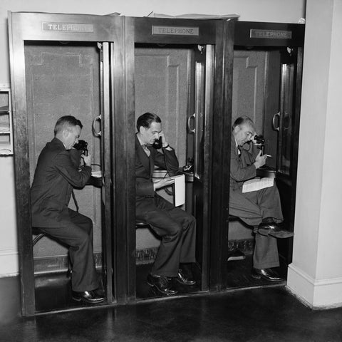 Reporters Booths 1937
