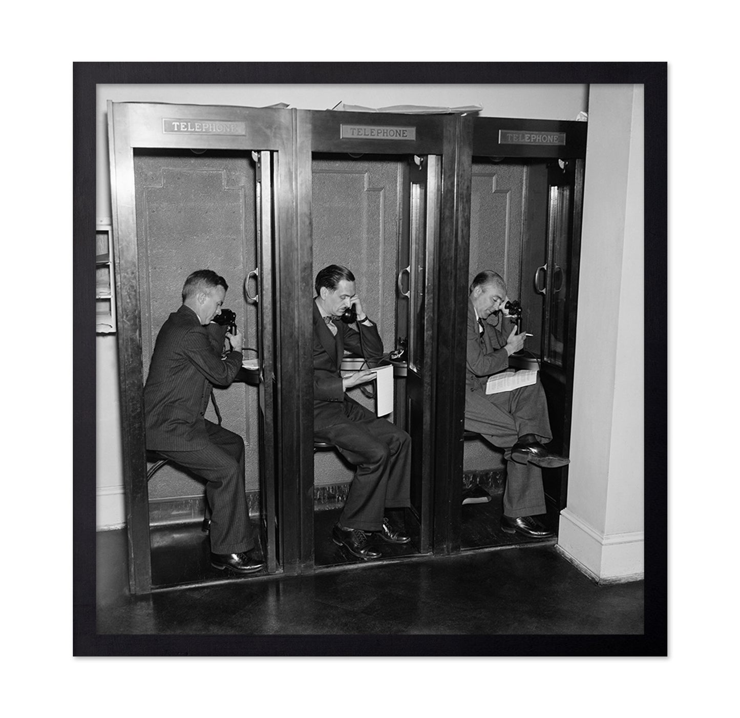Reporters Booths 1937