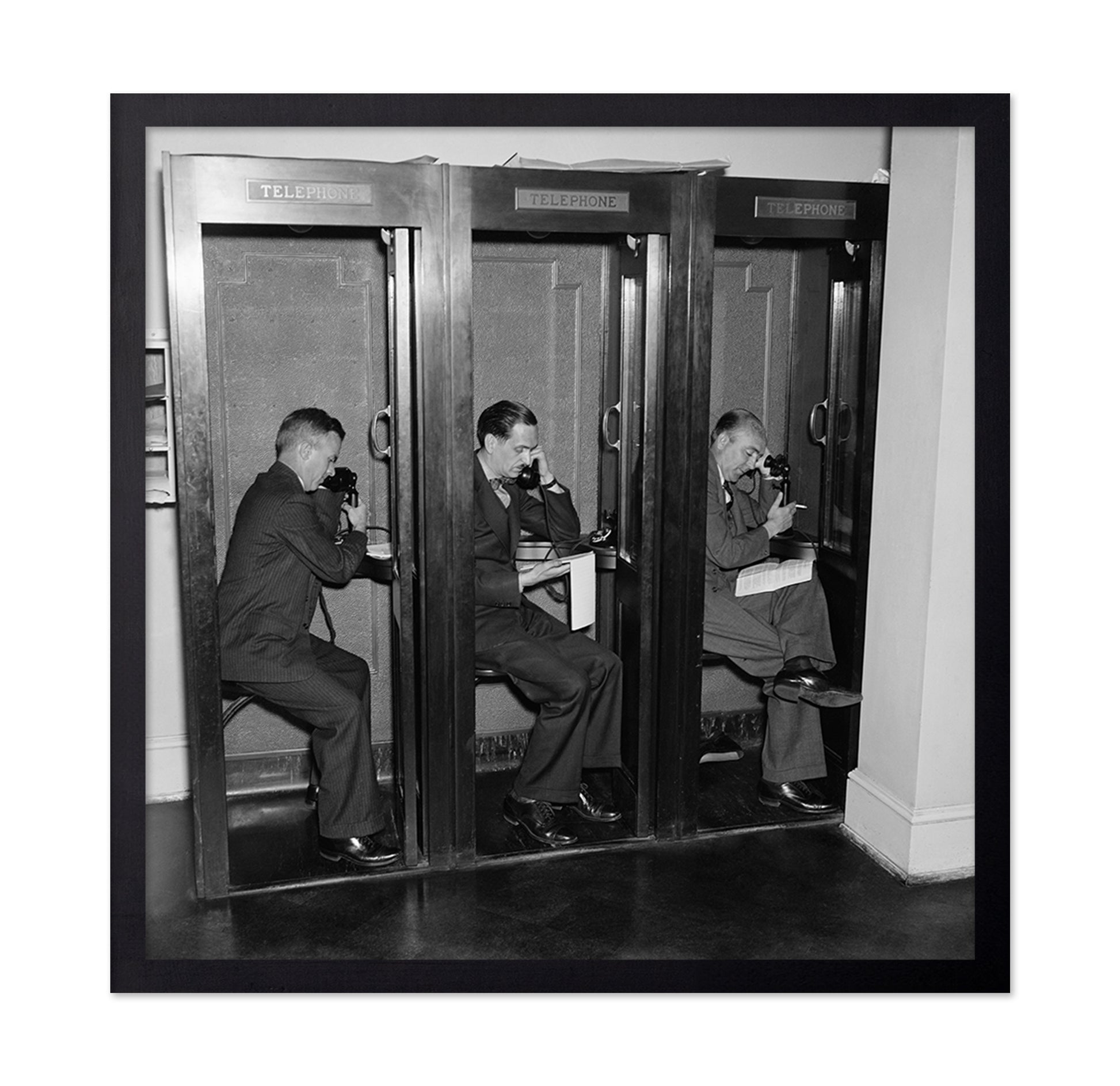 Reporters Booths 1937