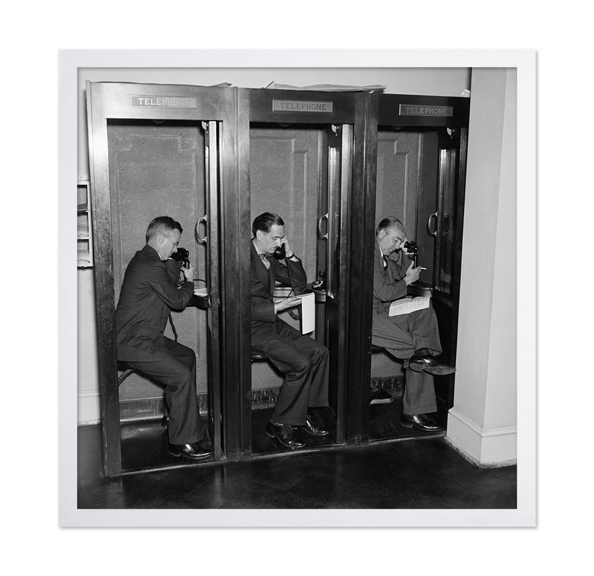 Reporters Booths 1937
