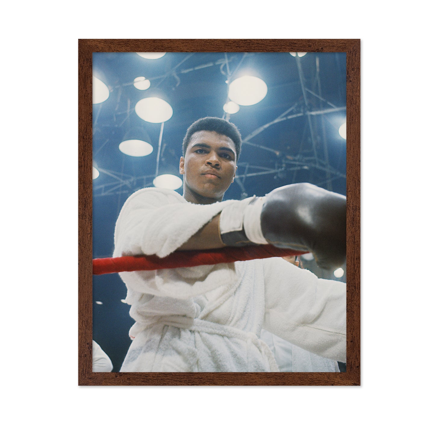 Muhammad Ali Ringside Lights 1966