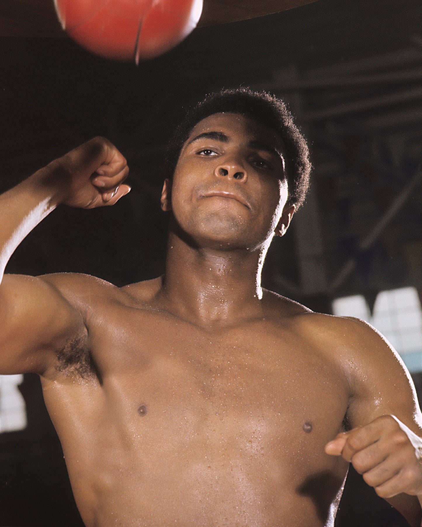 Muhammad Ali Speed Bag 1966