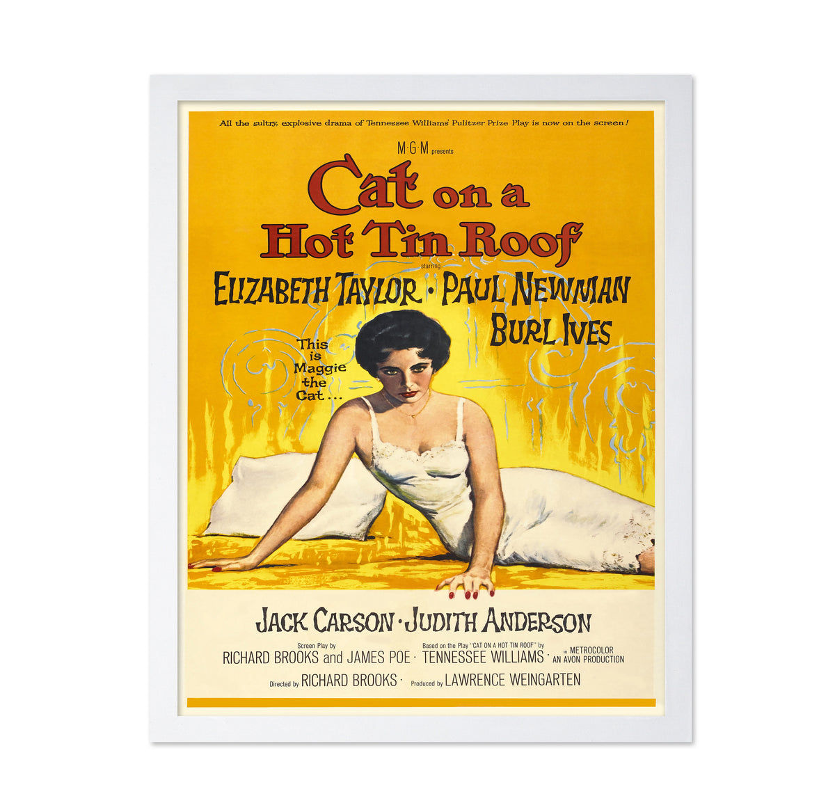 Cat on a Hot Tin Roof 1958