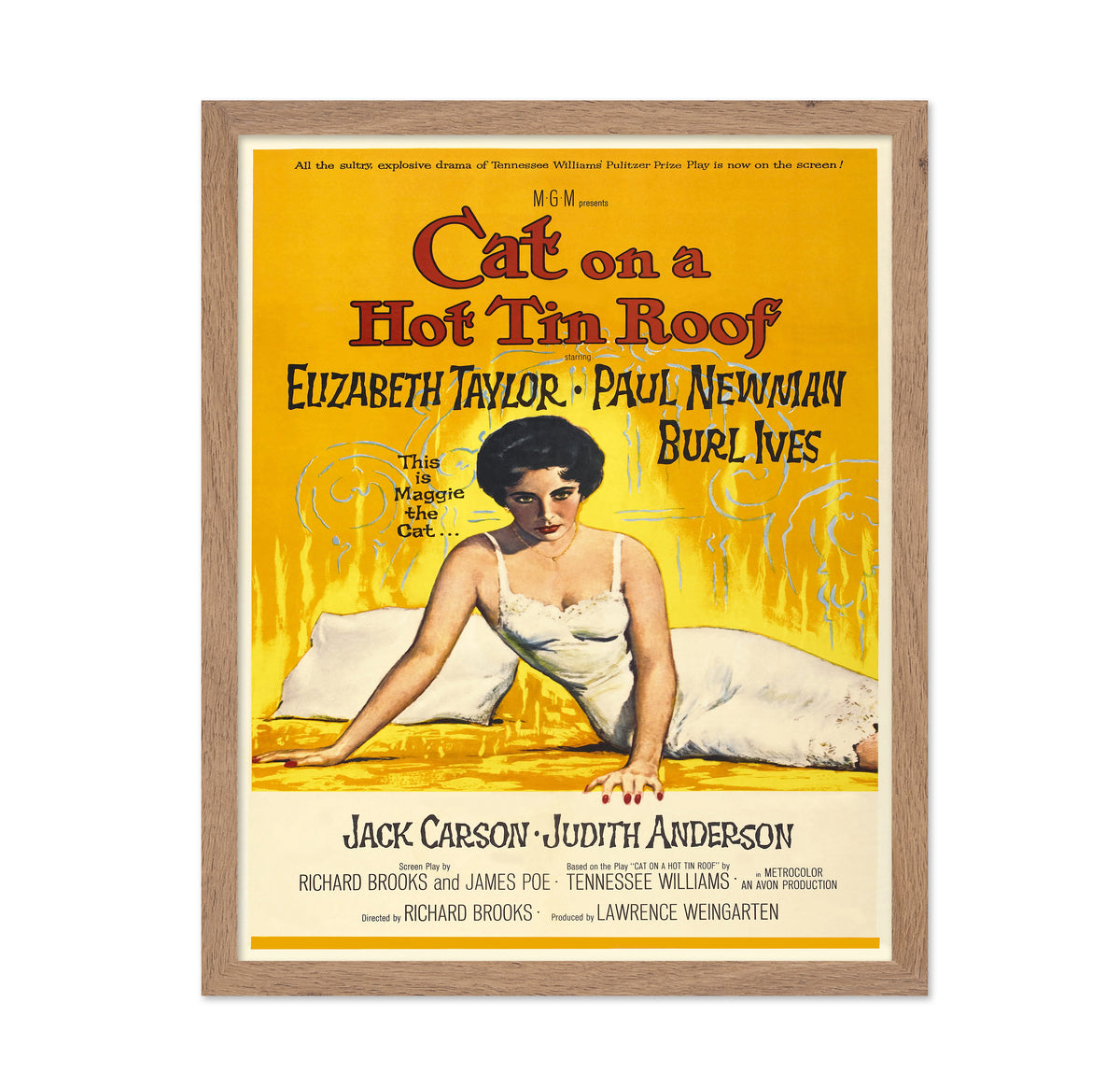 Cat on a Hot Tin Roof 1958