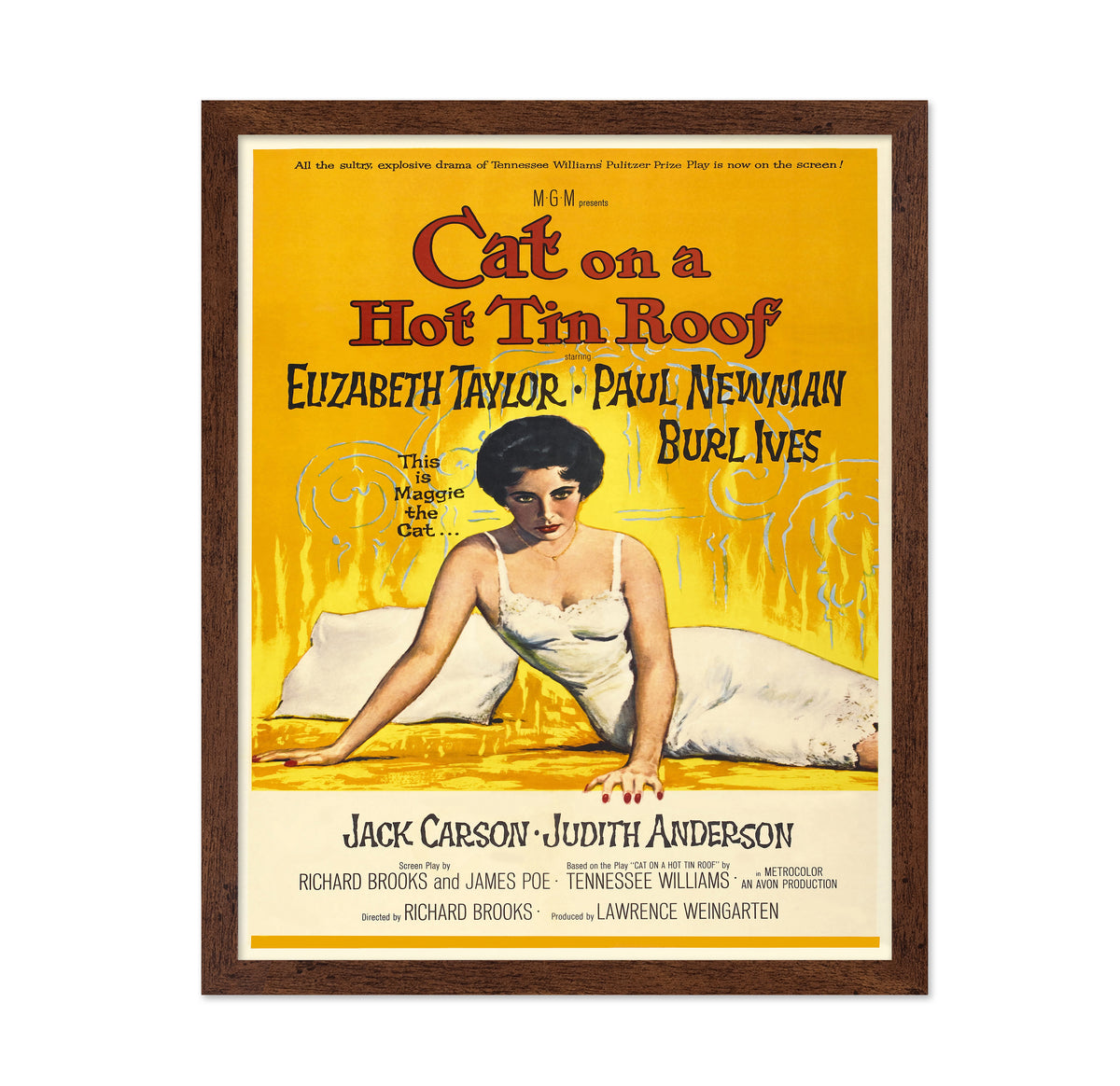 Cat on a Hot Tin Roof 1958