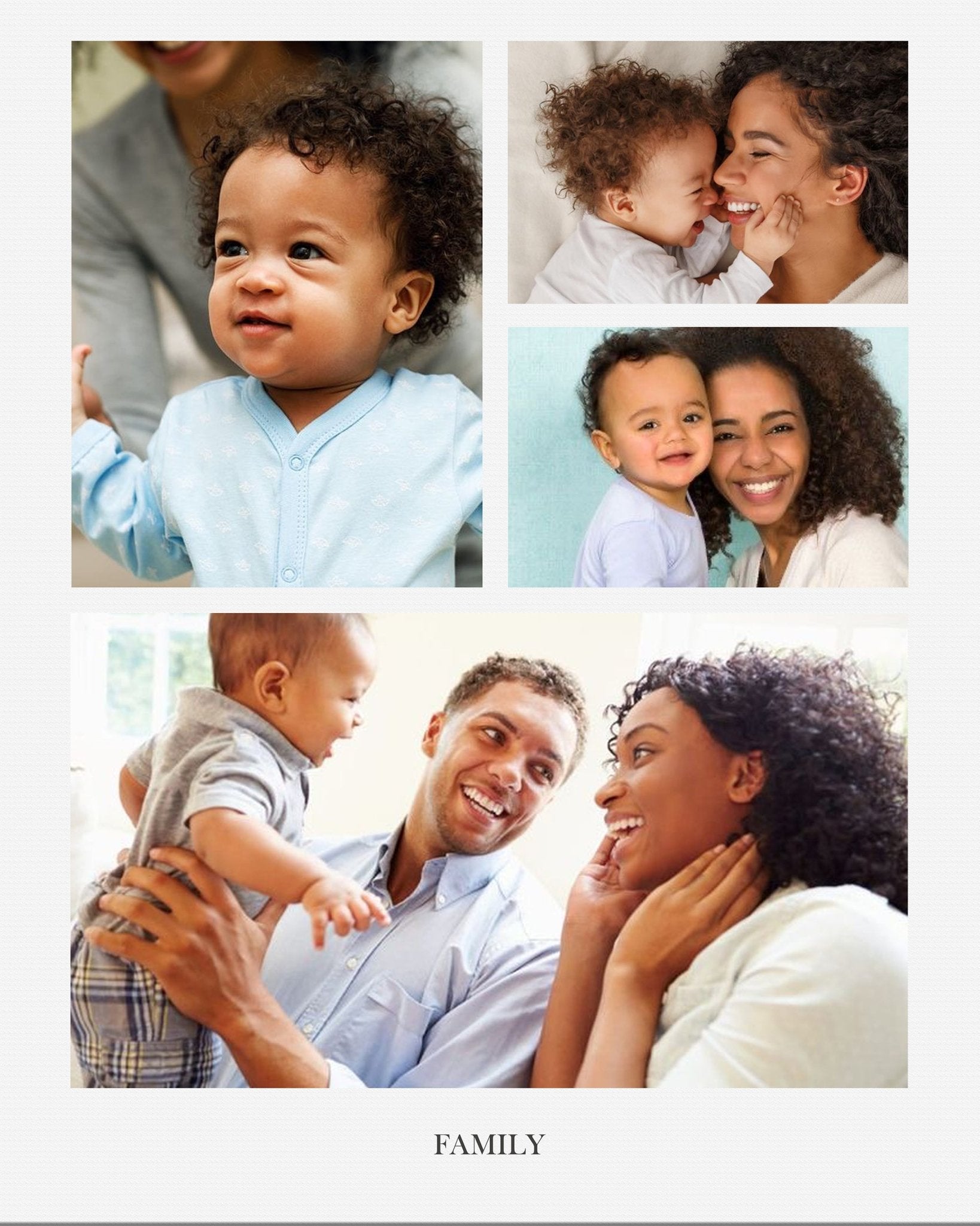 Family Portrait Collage No1