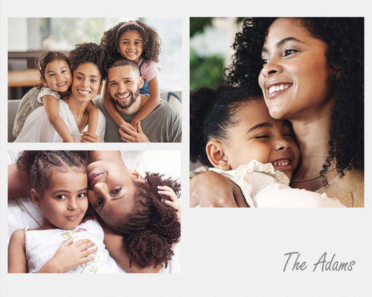 Family Portrait Collage No2