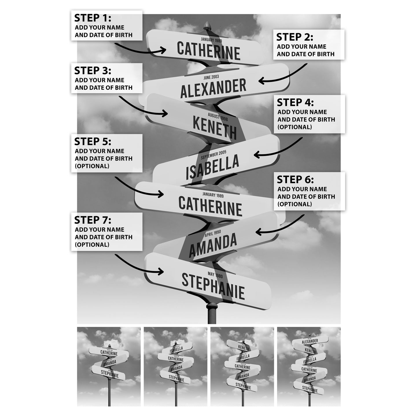 Street Sign Intersection of Names
