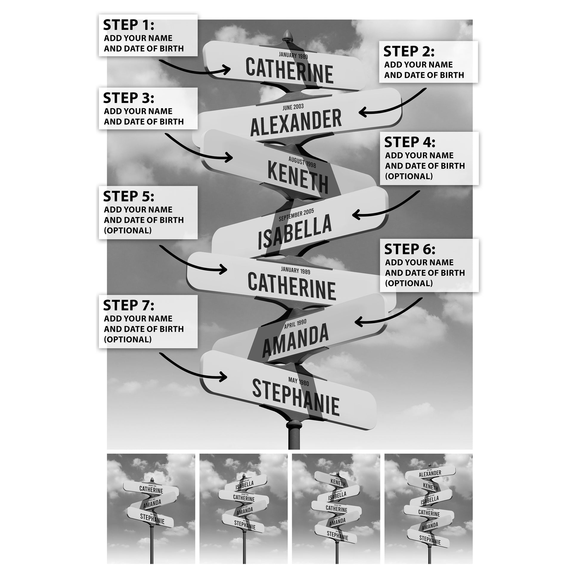 Street Sign Intersection of Names